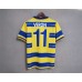 Parma 98/99 Home Yellow&Blue Soccer Jersey